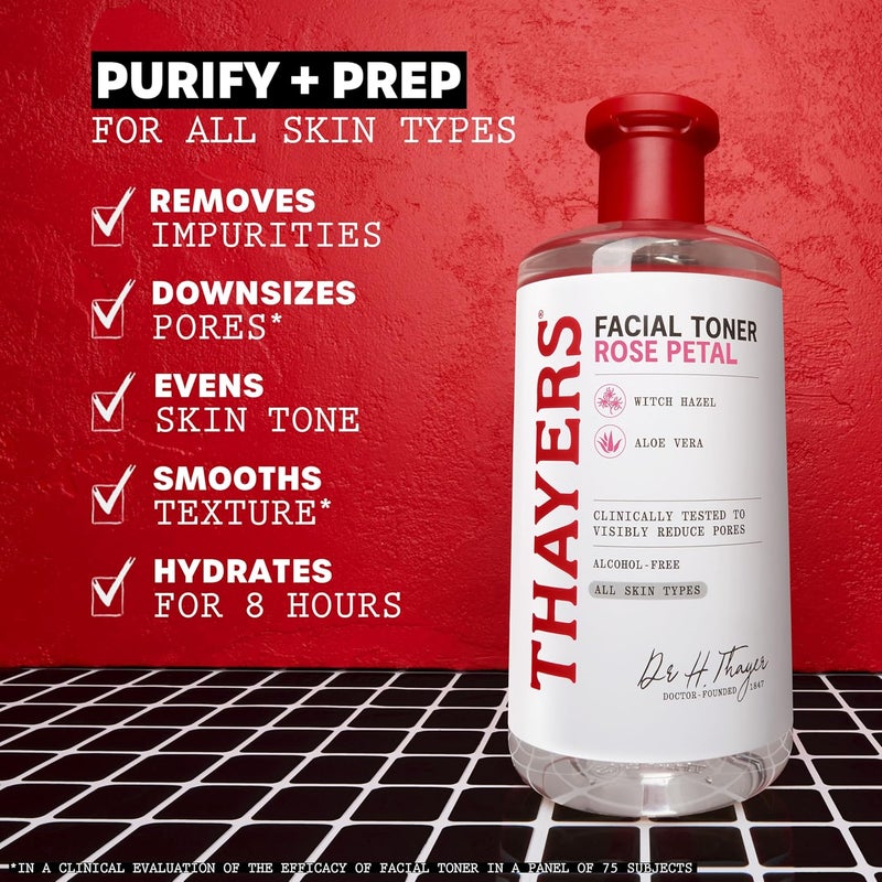 Thayers Witch Hazel With Rose Petal - 12 Fl Oz - 3 Pack - Image 3